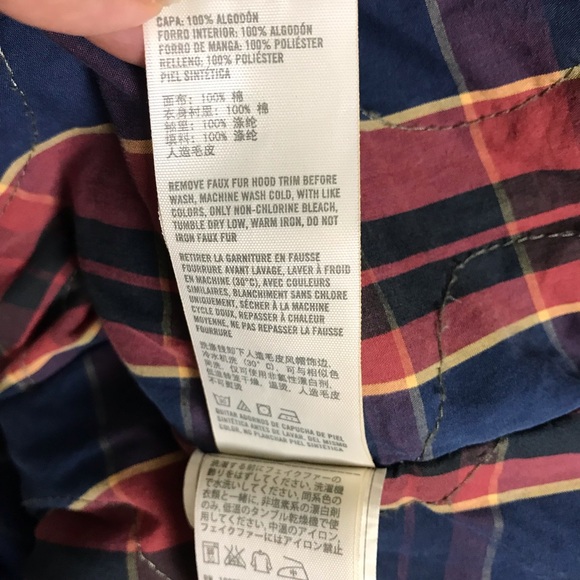 Hollister Army Green Removable Fur Trim Button Up Utility Jacket Coat Women Sz L - Picture 16 of 16